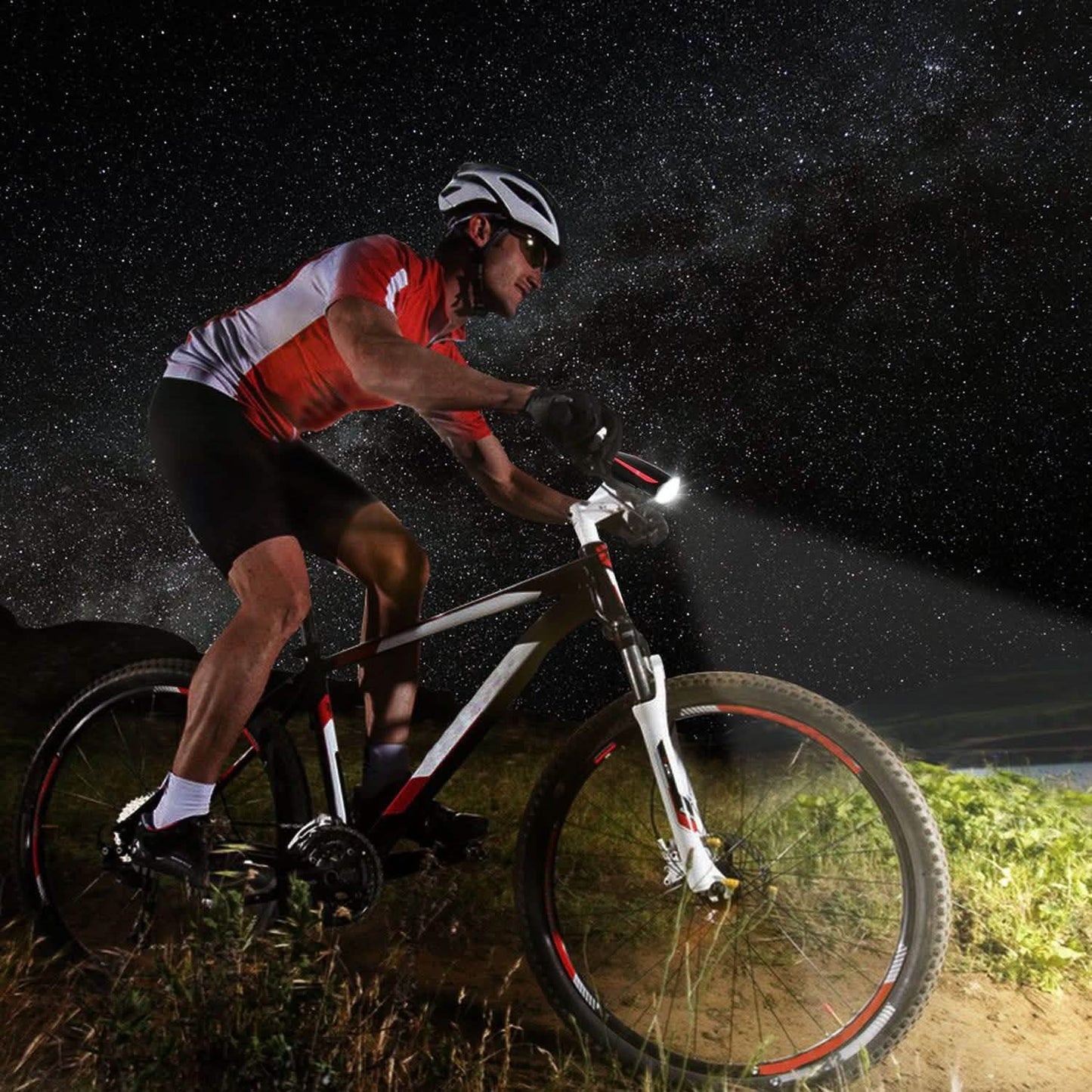 10000LM Bike Headlight USB Rechargeable