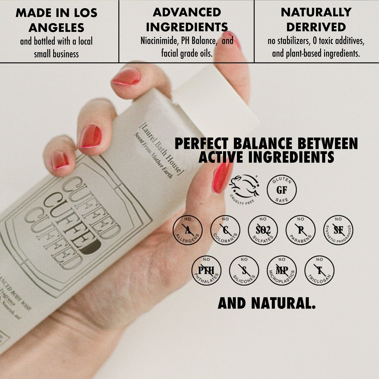 *NEW LIGHTER SCENTED Cuffed | 2 PACK ONLY