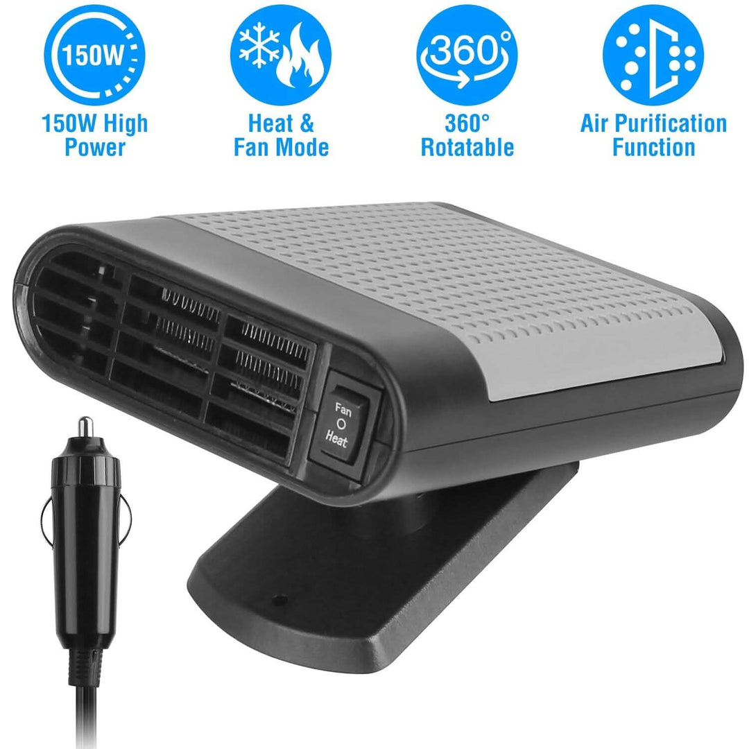 12V 150W Portable Car Heater with Air Purification