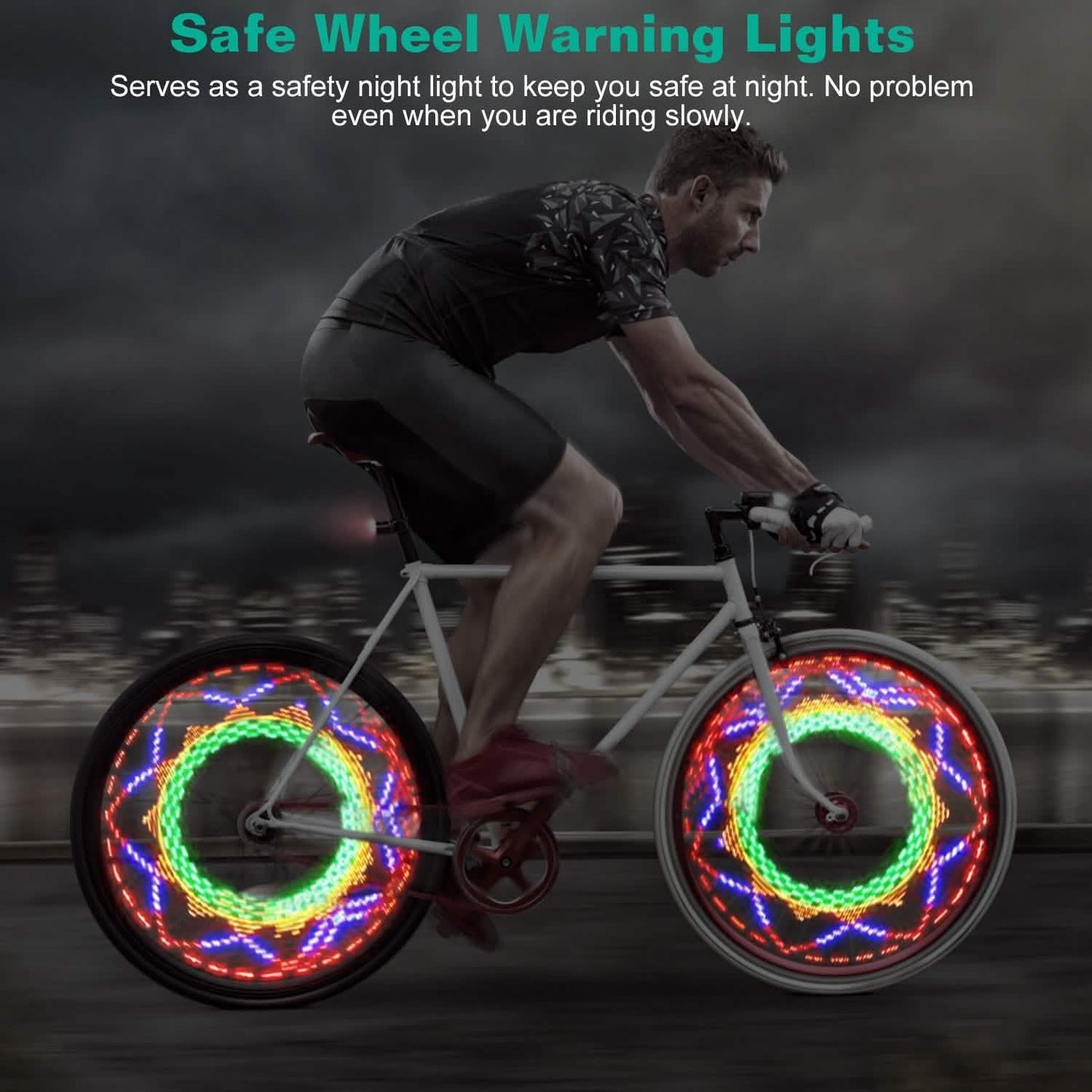 2-Piece: 32 LEDs Pattern Cycling Lights