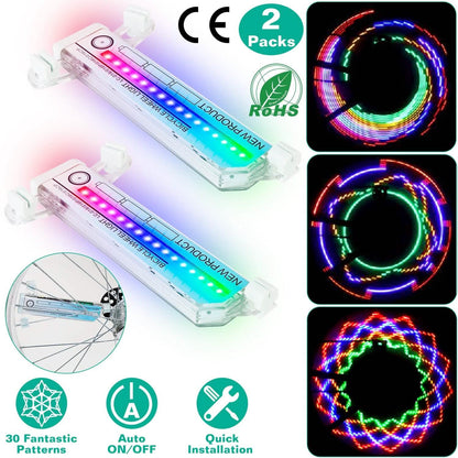 2-Piece: 32 LEDs Pattern Cycling Lights