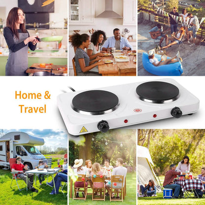 2000W Portable Double Electric Burner