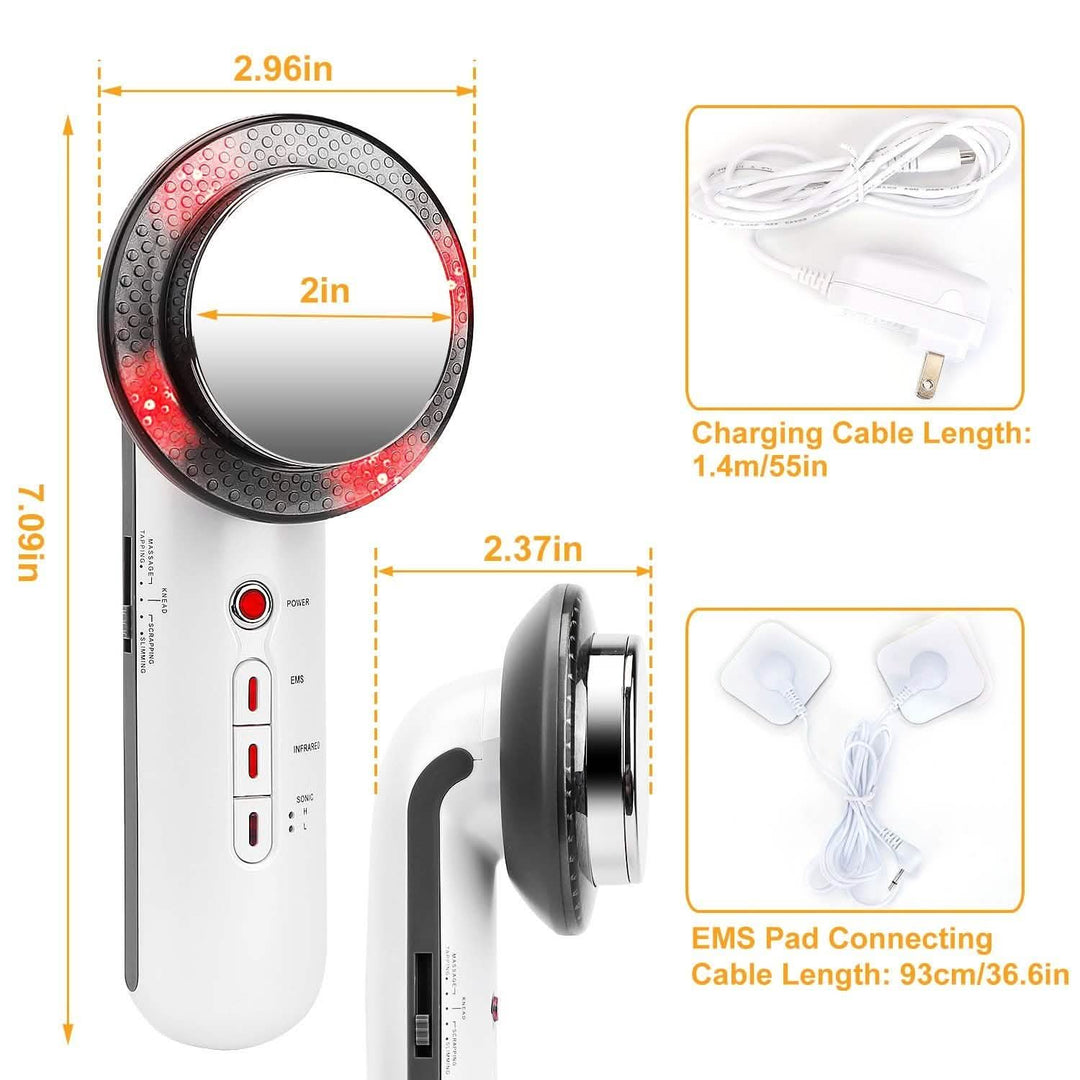 3-in-1 Multifunctional EMS Infrared Massager Fat Remover