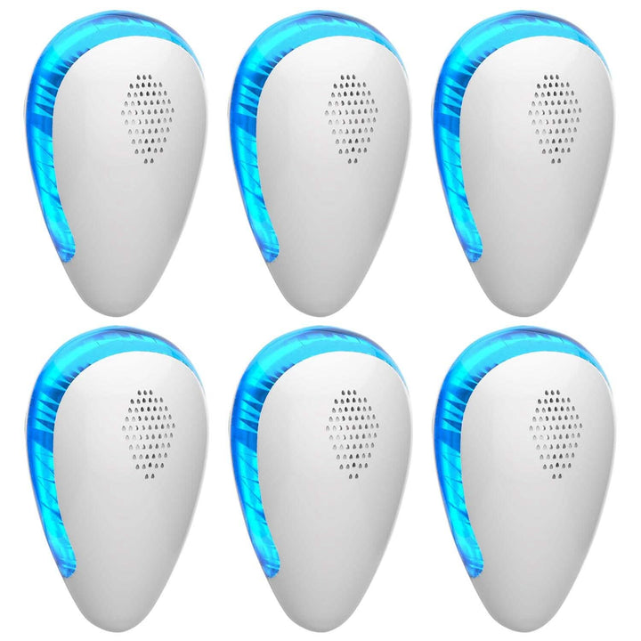 6-Pack: Ultrasonic Pest Repeller Indoor Plug in Bug Repellent