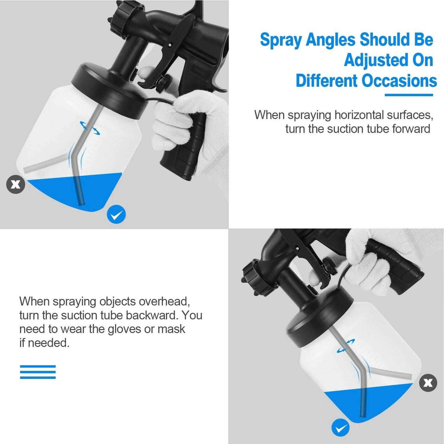 800ML Paint Spray Painter 650W