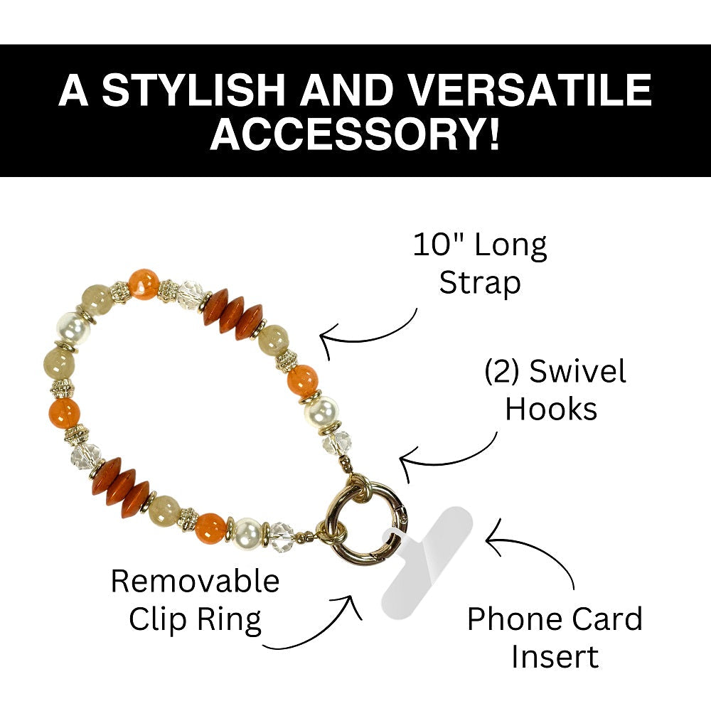 Clip &amp; Go Beaded Wristlet Beaded Assortment