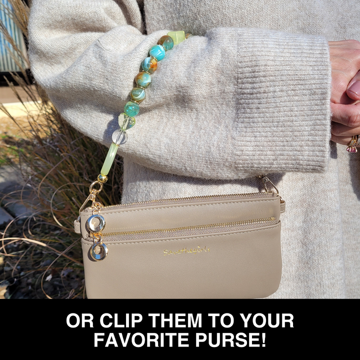 Clip &amp; Go Beaded Wristlet Beaded Assortment