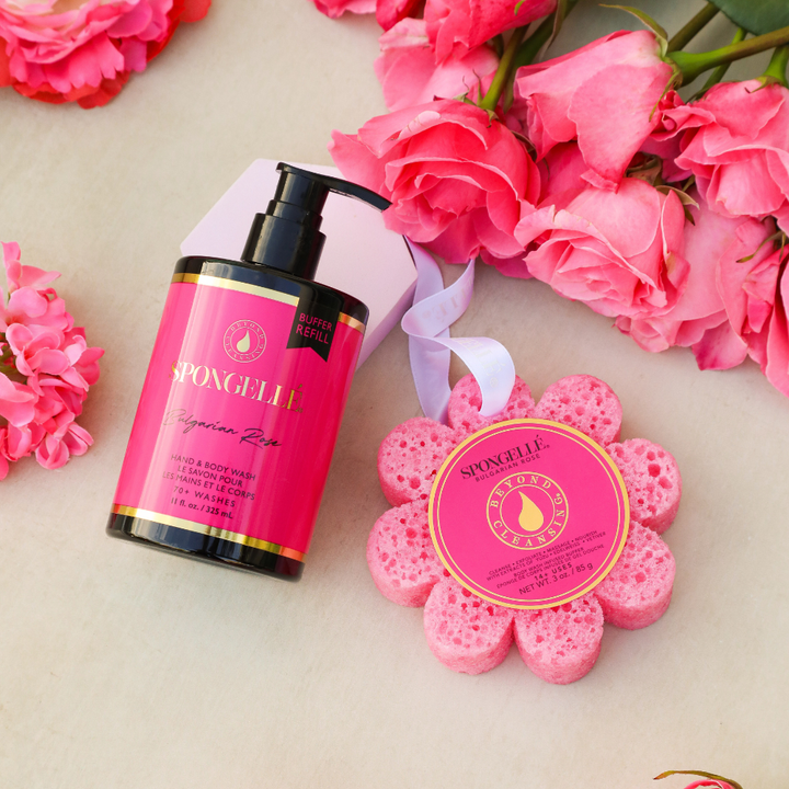 Bulgarian Rose Wild Flower &amp; Body Wash Refill Set