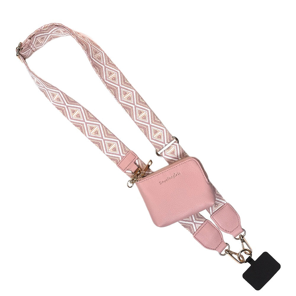Clip &amp; Go Strap w/RFID Pouch Diamond Pattern