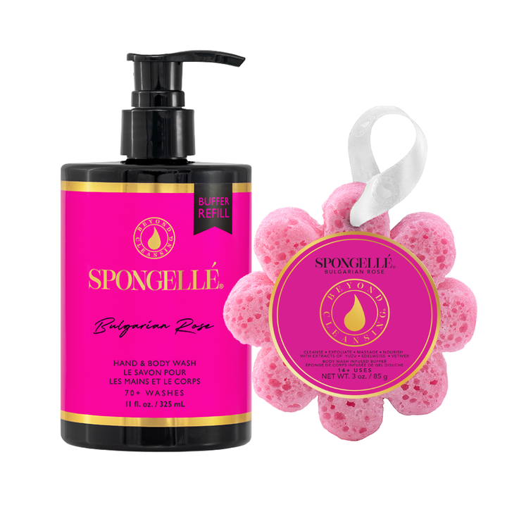 Bulgarian Rose Wild Flower &amp; Body Wash Refill Set