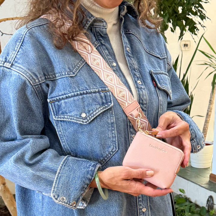 Clip &amp; Go Strap w/RFID Pouch Diamond Pattern