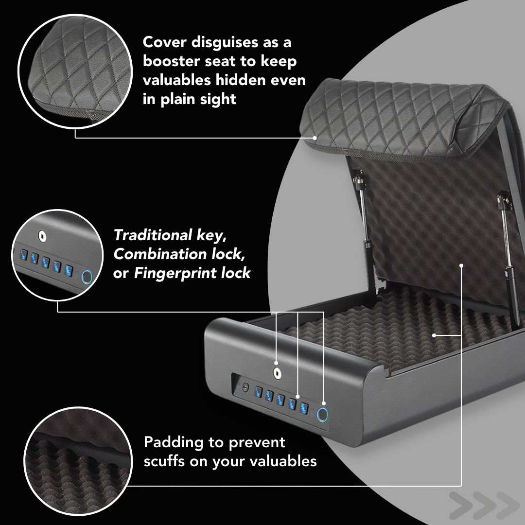 BoostedSafe Elite: Fingerprint, Key &amp; Digital Combo