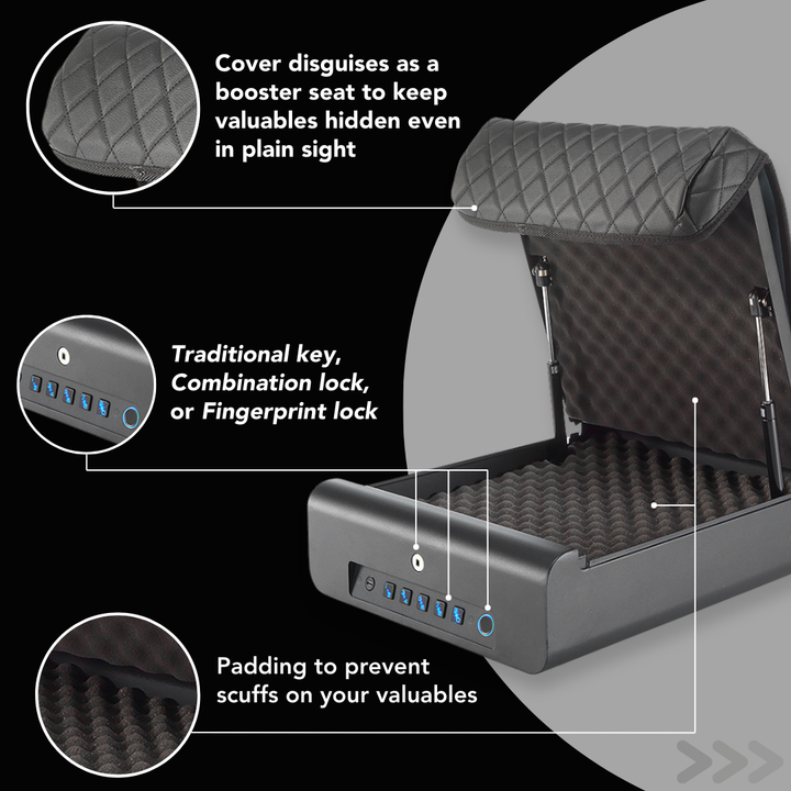 BoostedSafe Elite: Fingerprint, Key &amp; Digital Combo