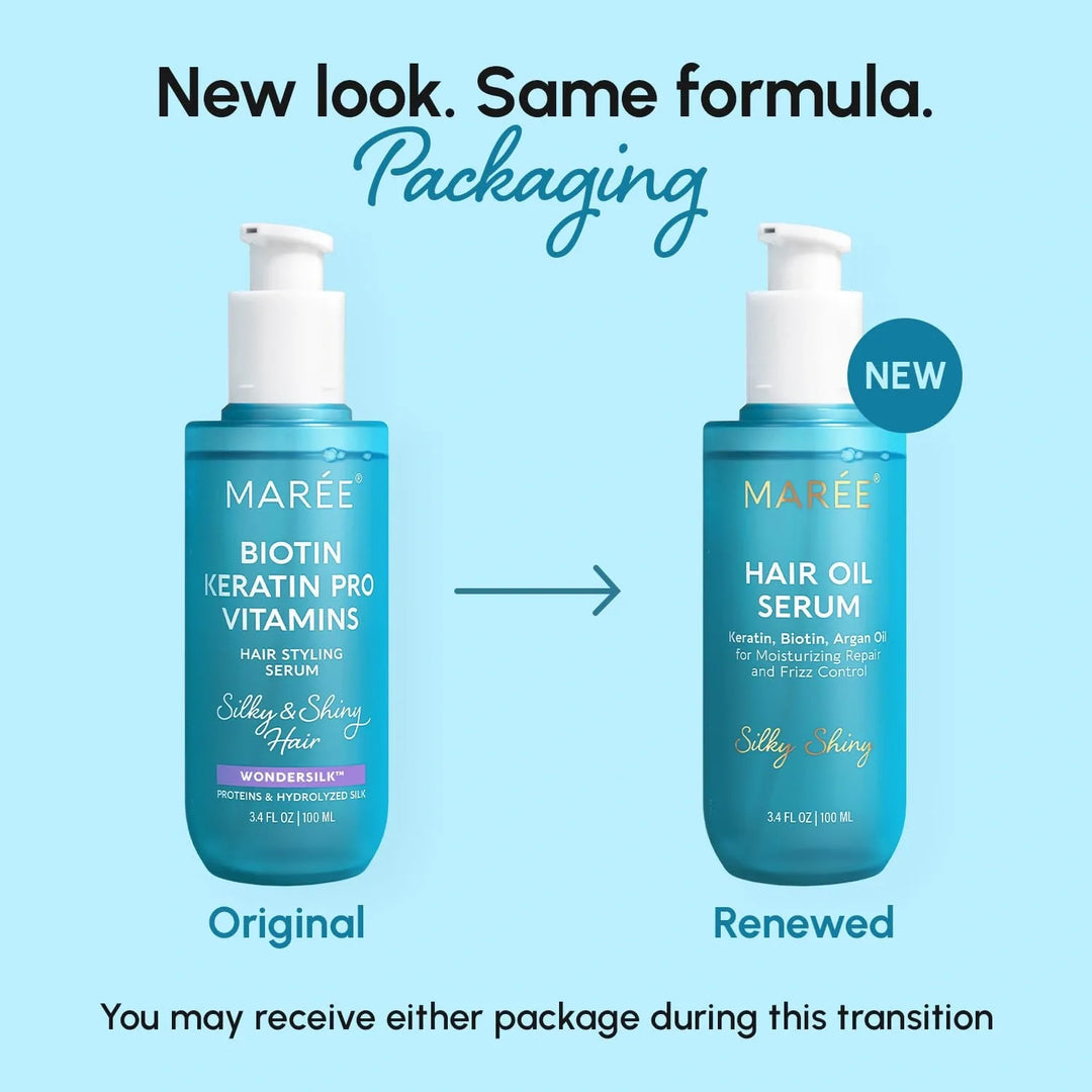 Keratin Oil Serum for Dry &amp; Damaged Hair