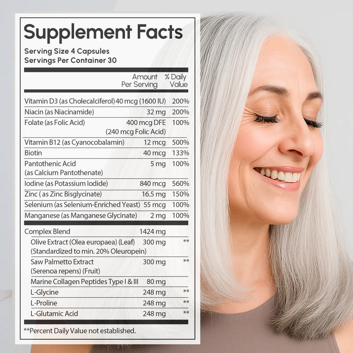 Biotin &amp; Collagen Hair Growth Complex