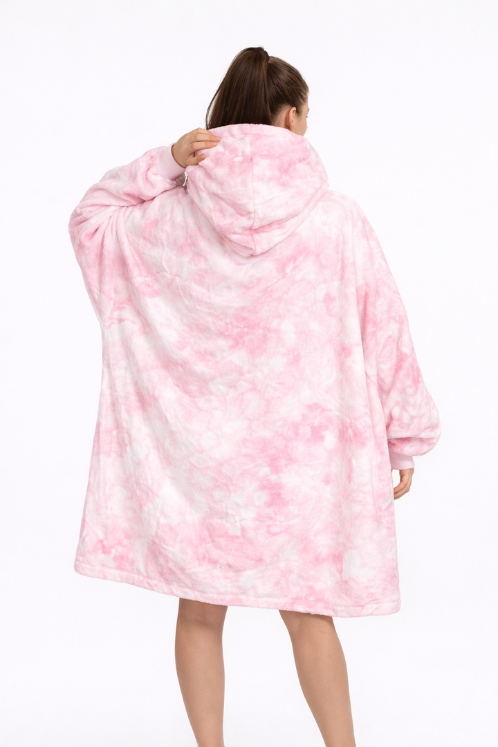 Nezuko Kamado Demon Slayer Wearable Blanket Hoodie for Kids &amp; Adults | OLM Toys