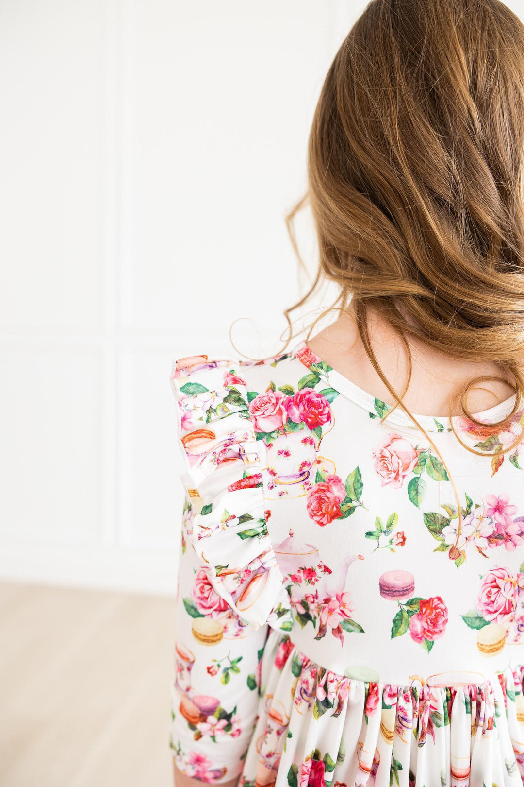 Macarons &amp; Tea Ruffle Twirl Dress