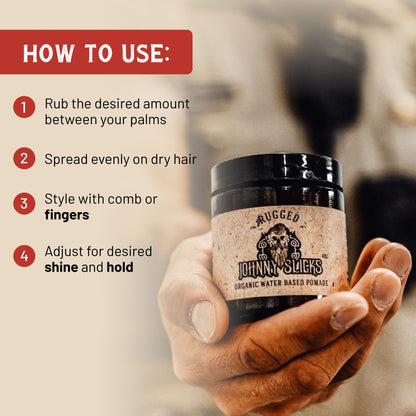 Organic Water Based Pomade