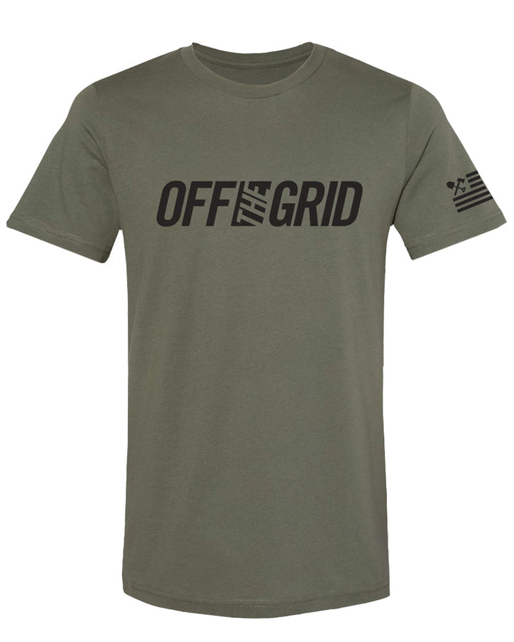 Off The Grid Solid Logo S/S Tee Shirt