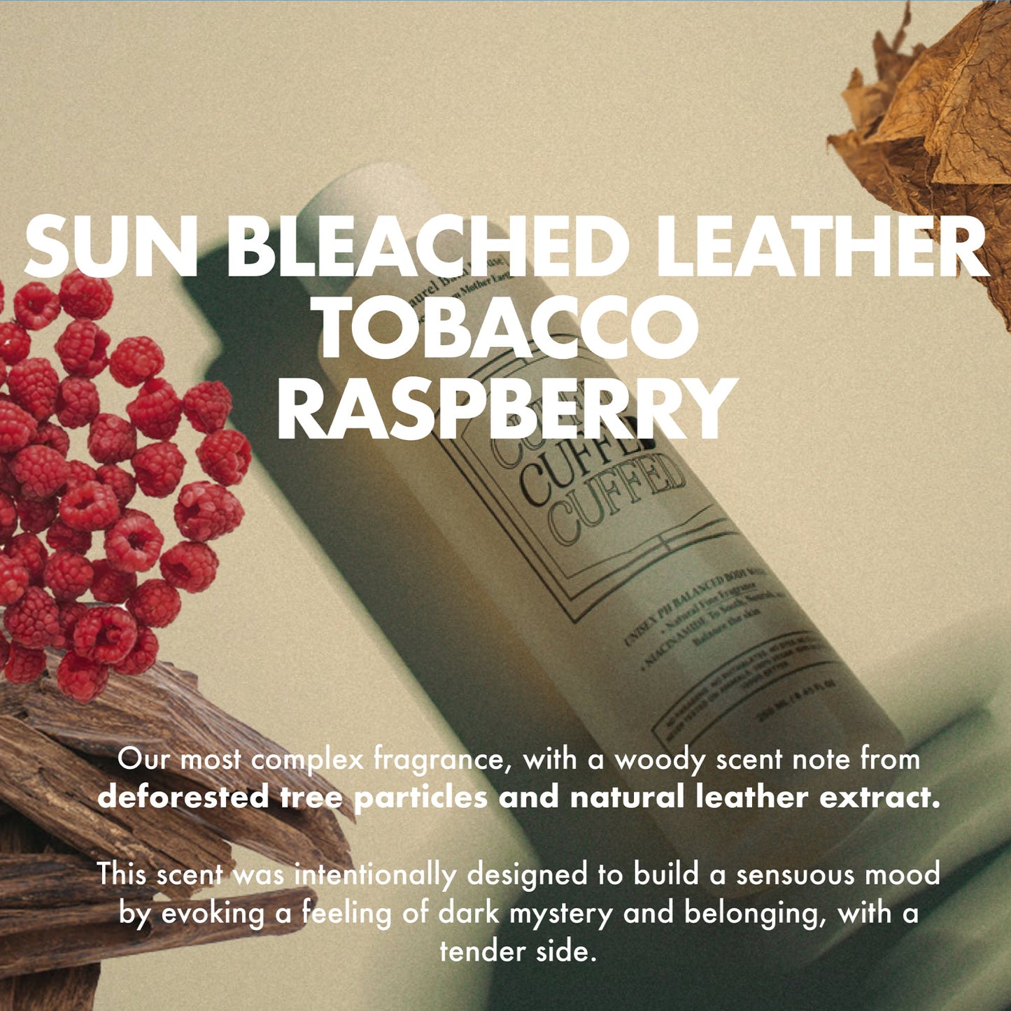 *NEW LIGHTER SCENTED Cuffed | 2 PACK ONLY