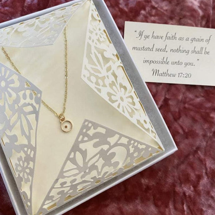 Mustard Seed Faith Necklace