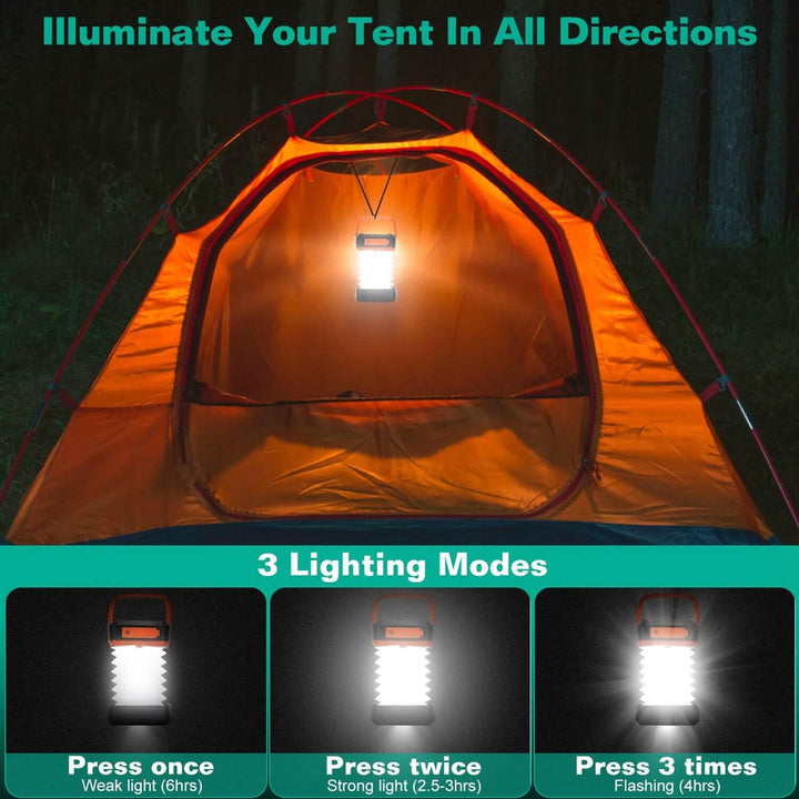 LED Collapsible Solar Camping Lantern
