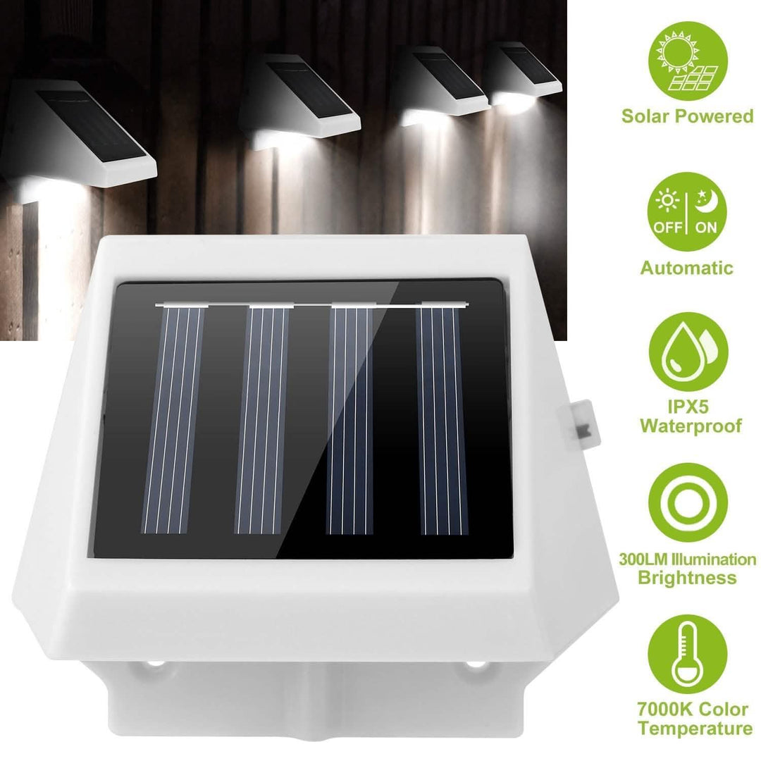 LED Solar Powered Stair Lights